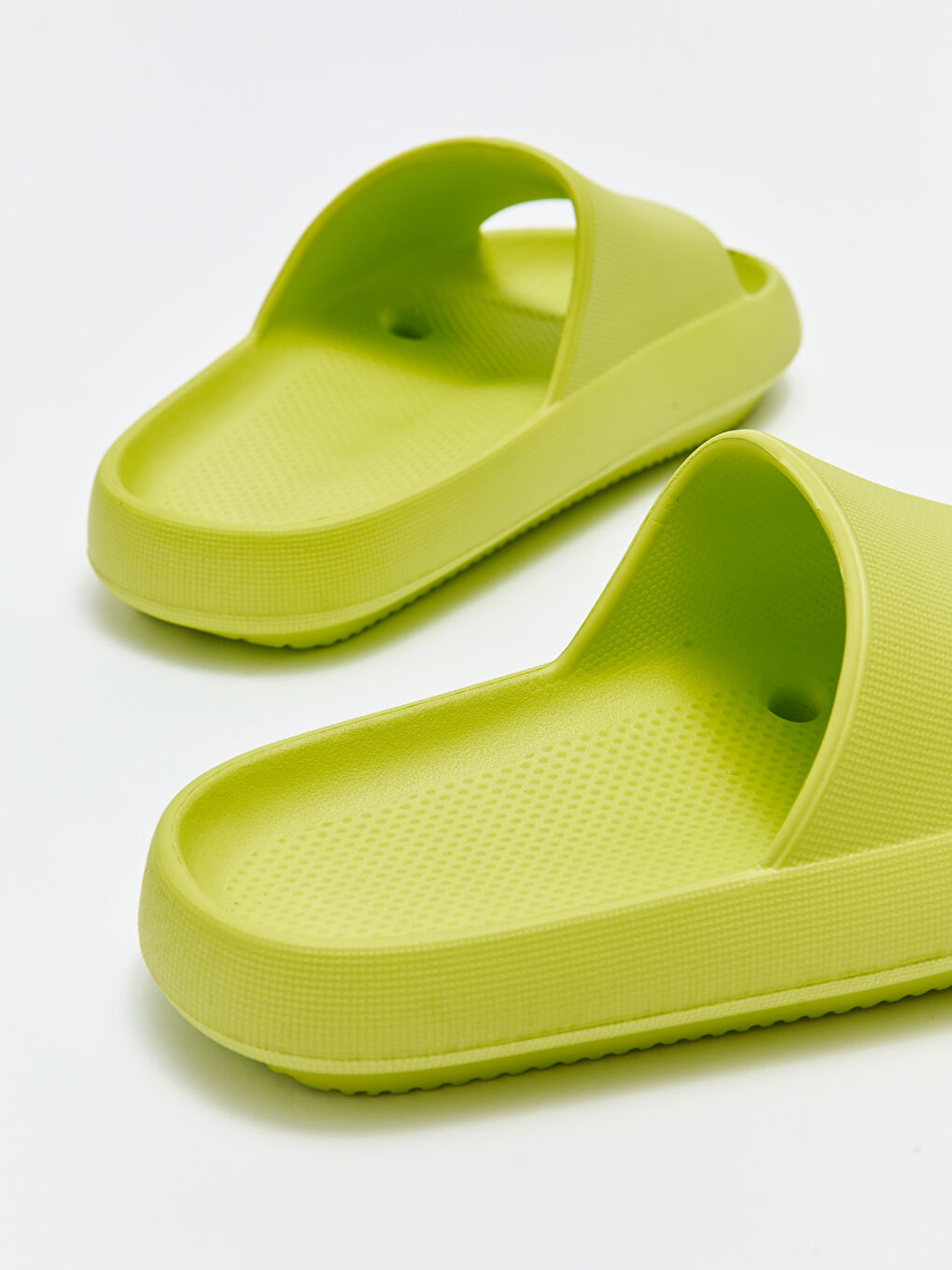 Plain Single-Band Girls' Slippers-4