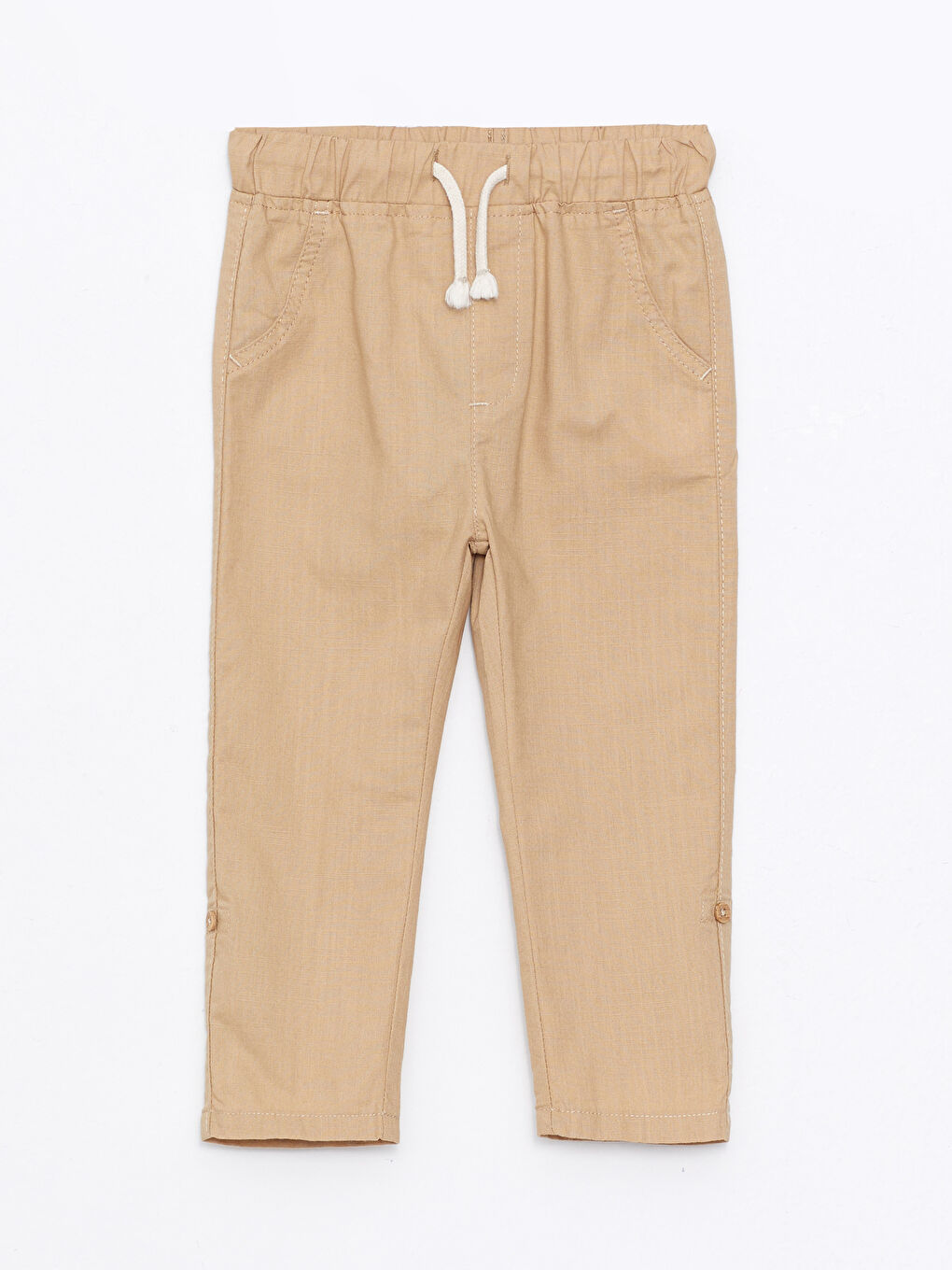 Pantaloni Basic pentru Bebeluși Băieți cu Talie Elastică