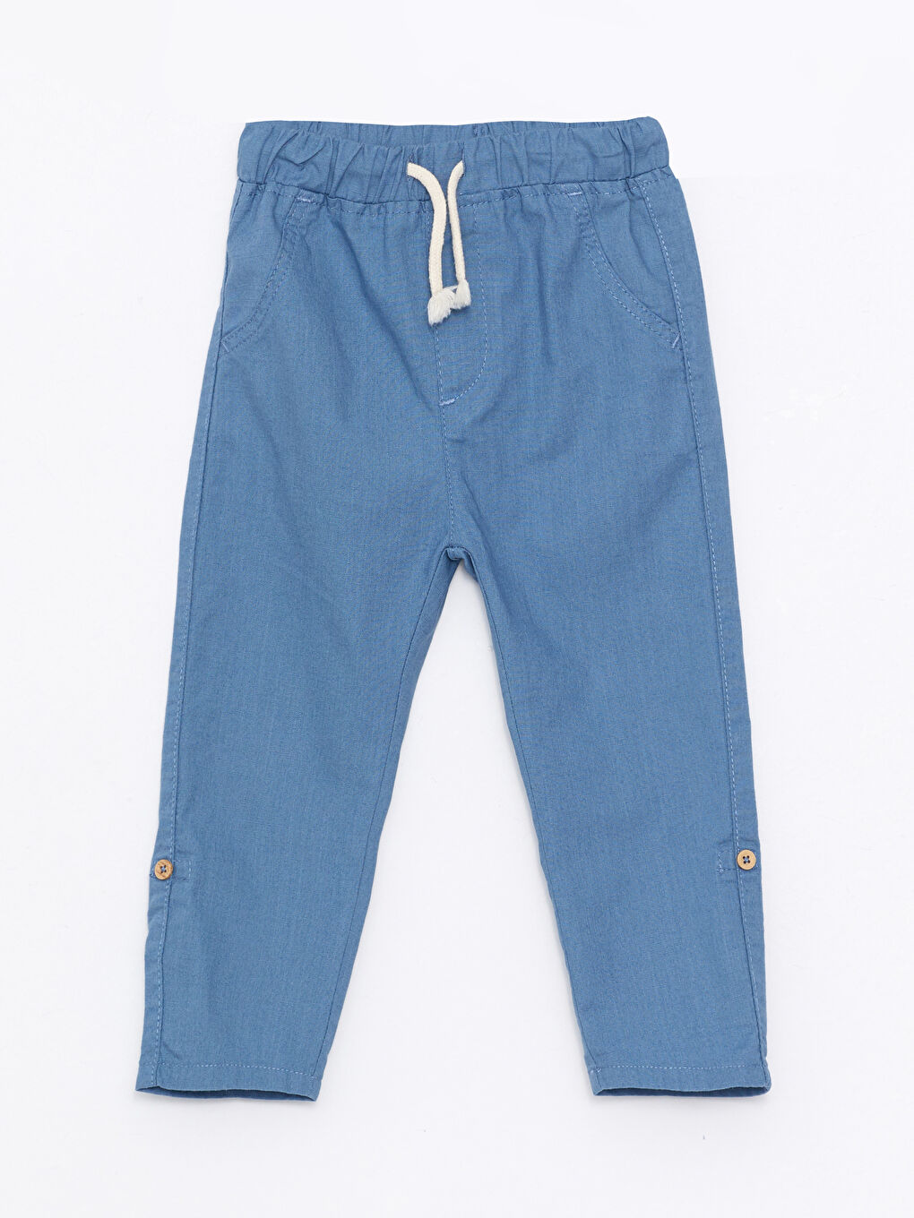 İndigo Beli Lastikli Basic Erkek Bebek Pantolon