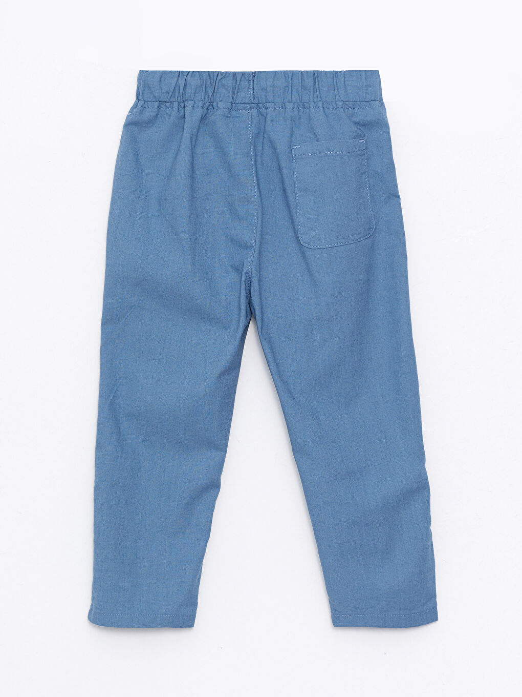 İndigo Beli Lastikli Basic Erkek Bebek Pantolon-1