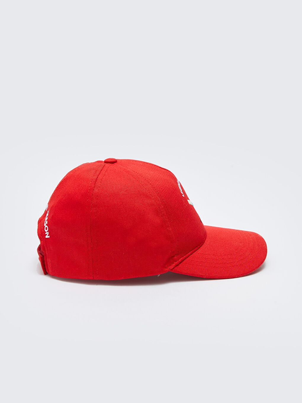 Kırmızı Nakışlı Erkek Kep Şapka-5