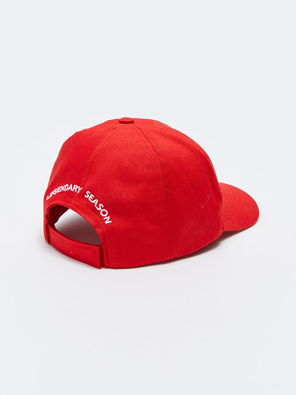 Kırmızı Nakışlı Erkek Kep Şapka-6