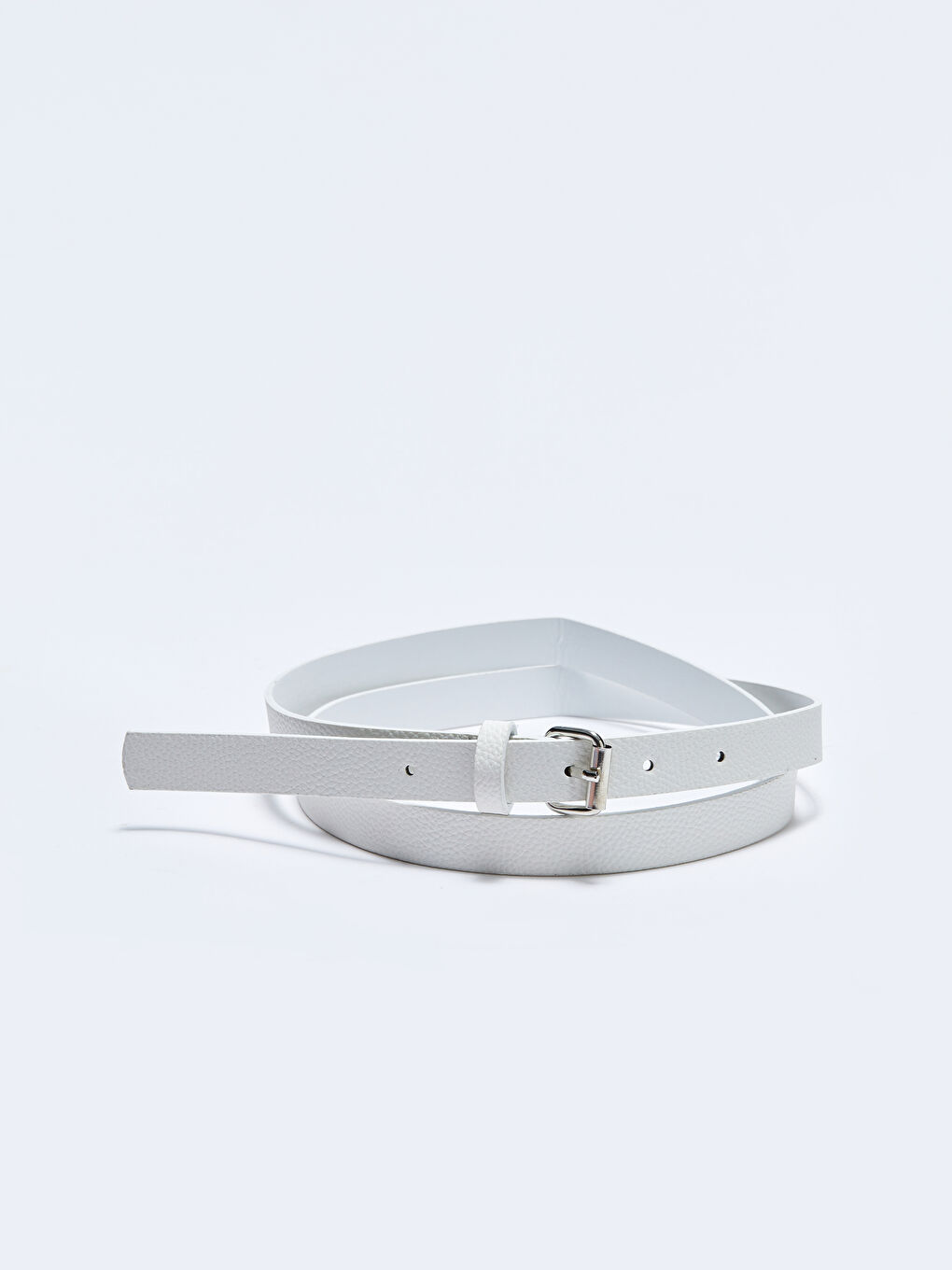 Pembe Deri Görünümlü İnce Kadın Kemer 3'lü-2