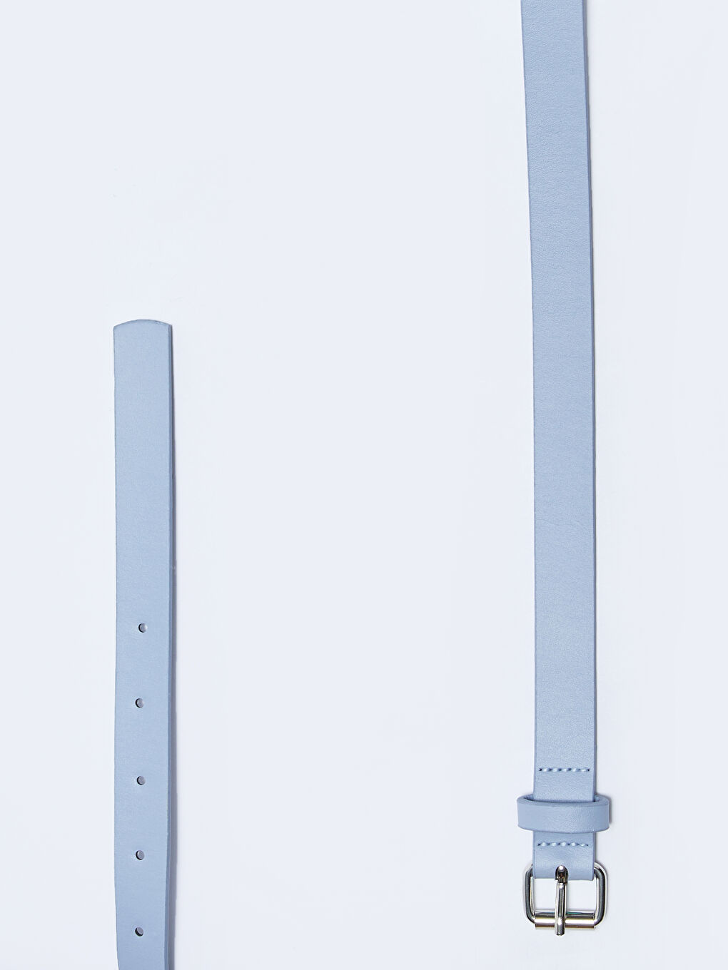 Pembe Deri Görünümlü İnce Kadın Kemer 3'lü-6