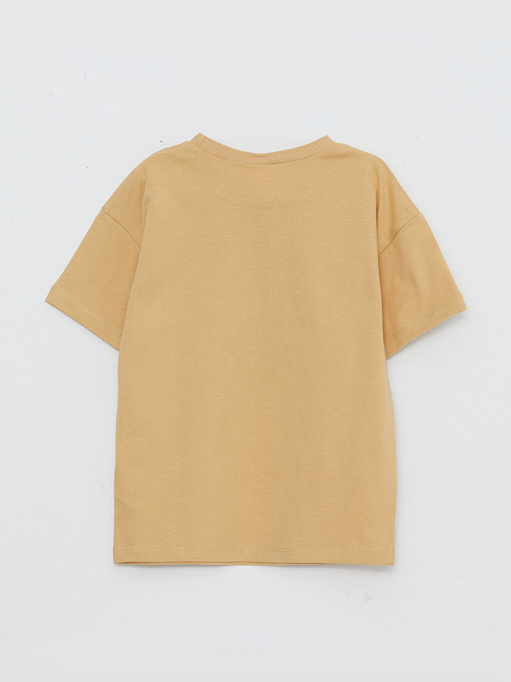 Crew Neck Short Sleeve Mickey Mouse Printed Cotton Baby Boy T-Shirt-3