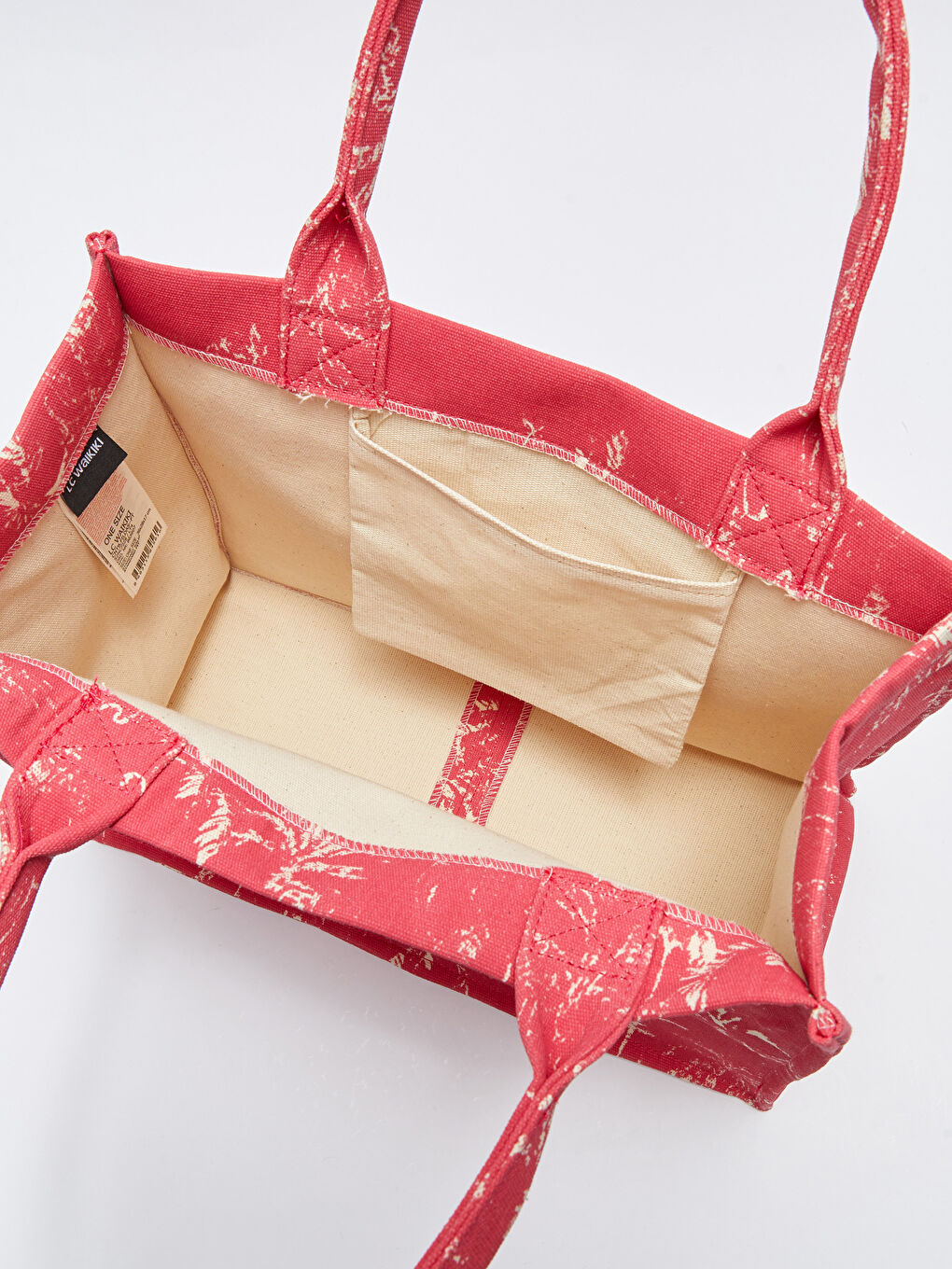 Pembe Desenli Kadın Kol Çantası-2