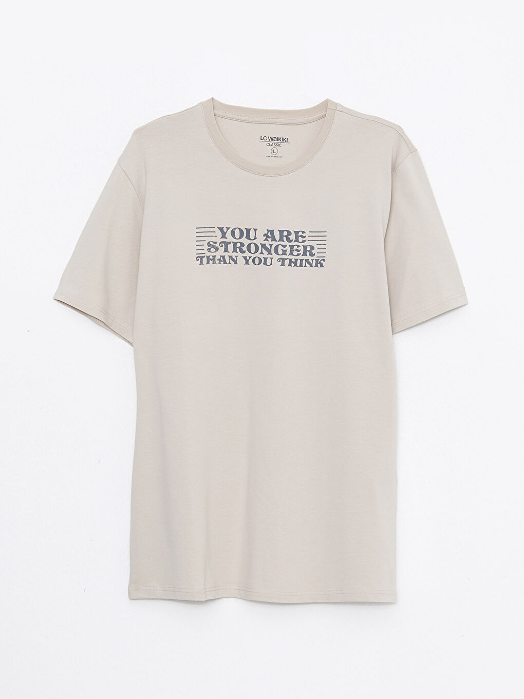 Crew Neck Printed Short Sleeve Men's T-Shirt-5