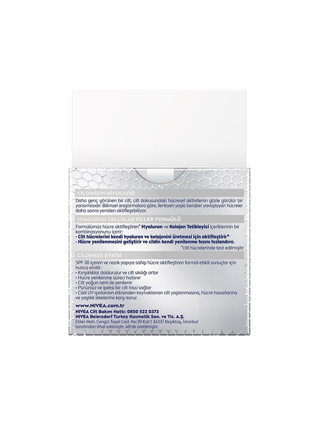 Hyaluron Cellular Fıller + Sıkılaştırıcı Yaşlanma Karşıtı Gündüz Kremi-2