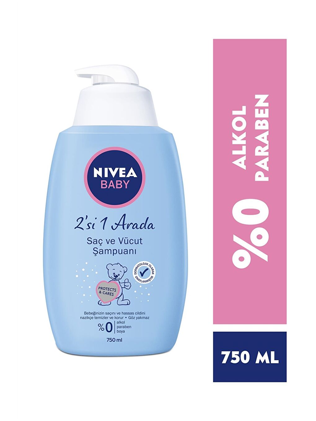 Baby Saç ve Vücut Şampuanı 750 ml