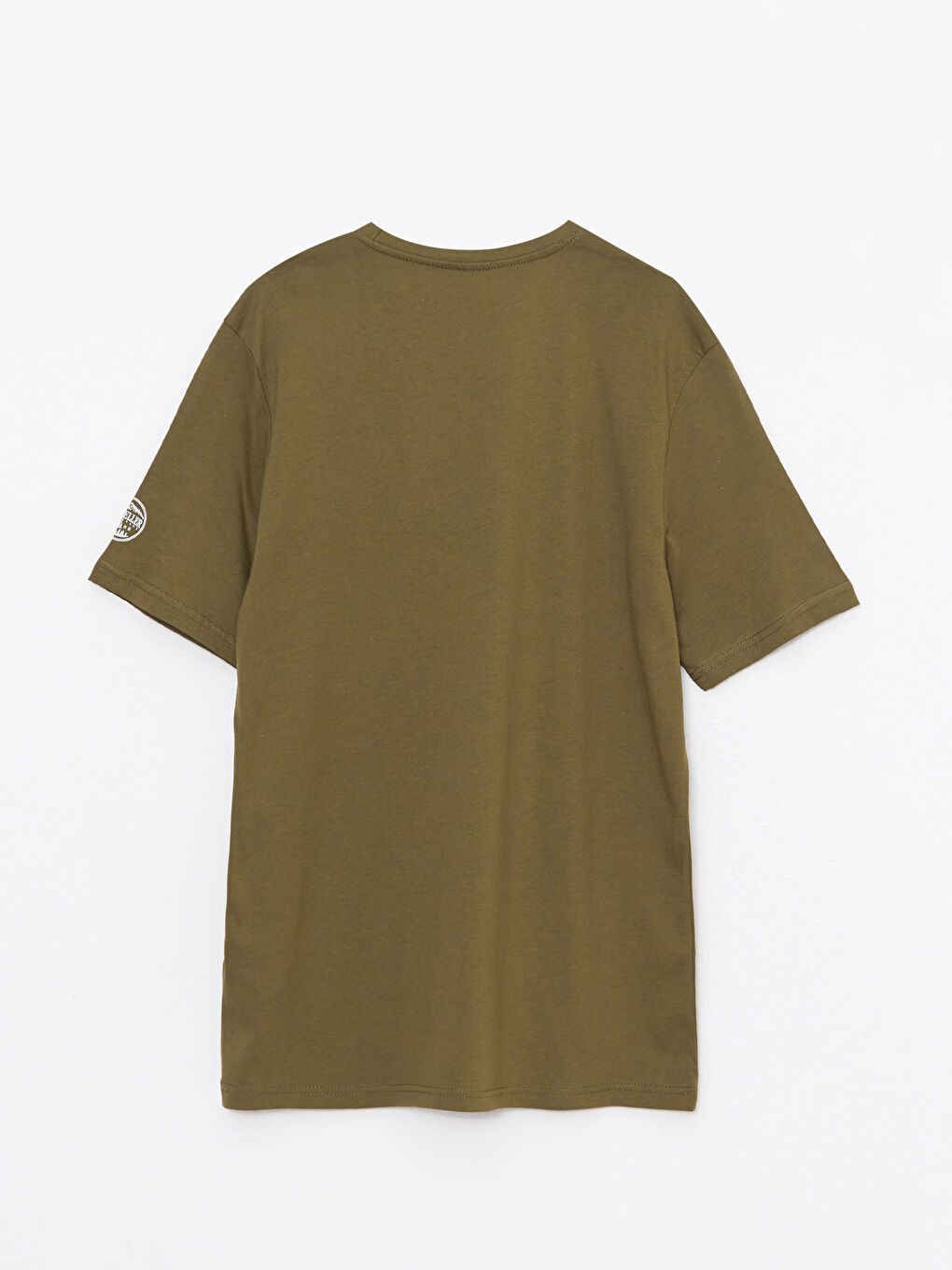 SOUTHBLUE Crew Neck Short Sleeve Printed Combed Cotton Men's T-shirt -S2NE72Z8-H2T
