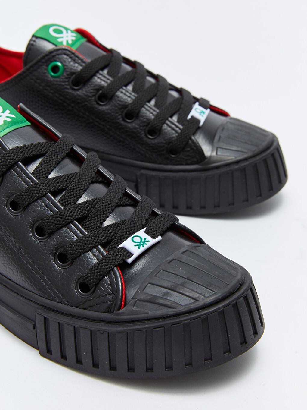 Siyah Bağcıklı Erkek Spor Ayakkabı-2