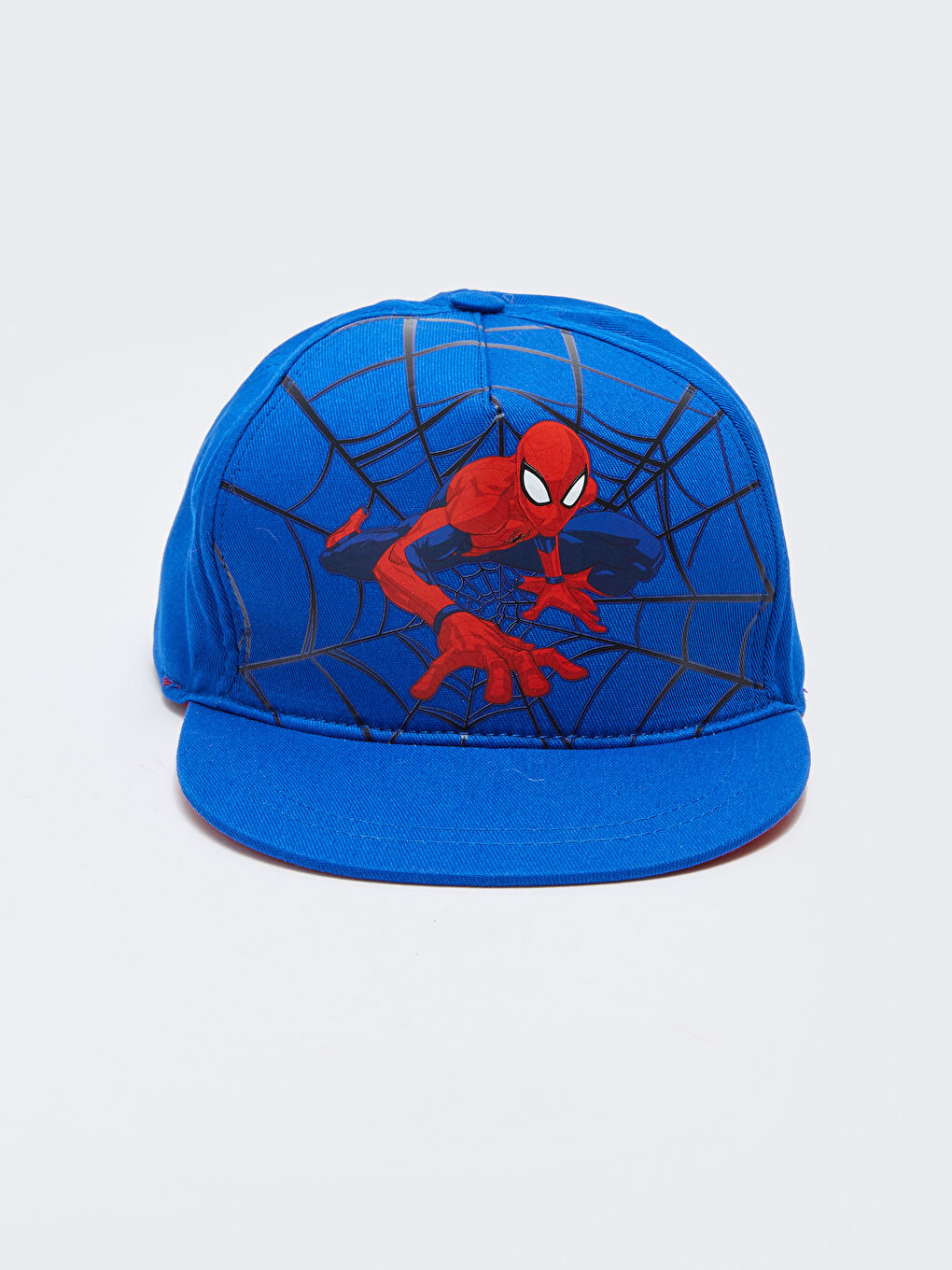 Mavi Spider-Man Lisanslı Erkek Çocuk Kep Şapka