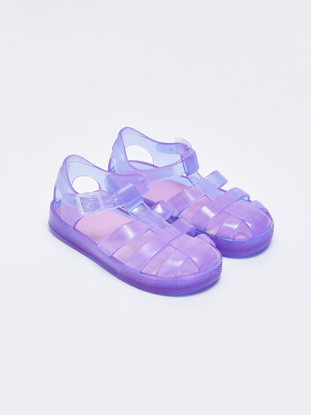 LCW STEPS Transparent Band Buckle Detailed Girls' Sandals -S2NG20Z4-FYE