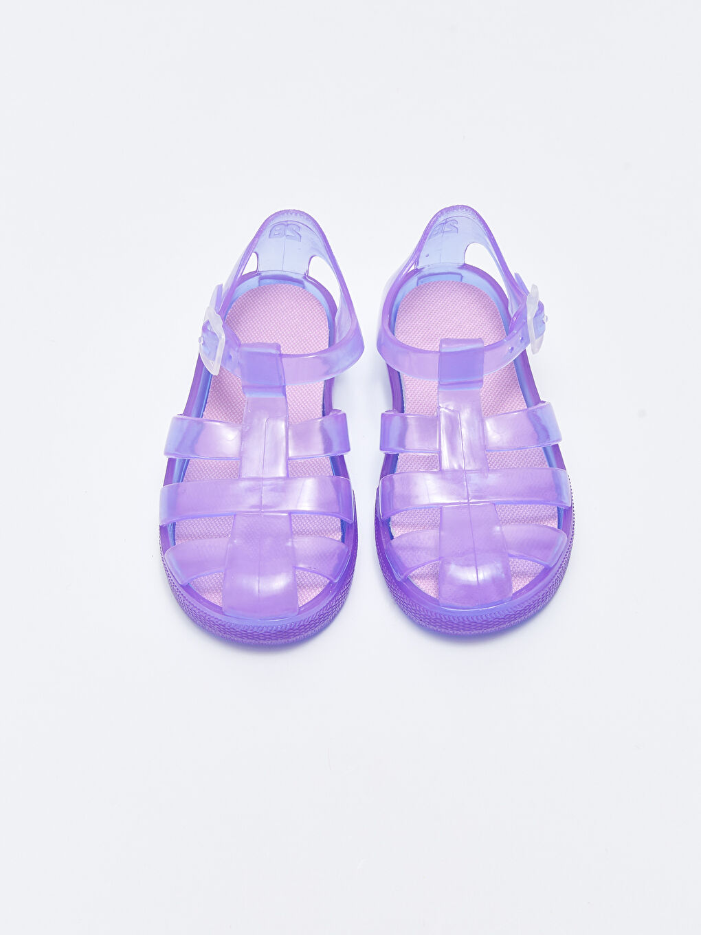 LCW STEPS Transparent Band Buckle Detailed Girls' Sandals -S2NG20Z4-FYE