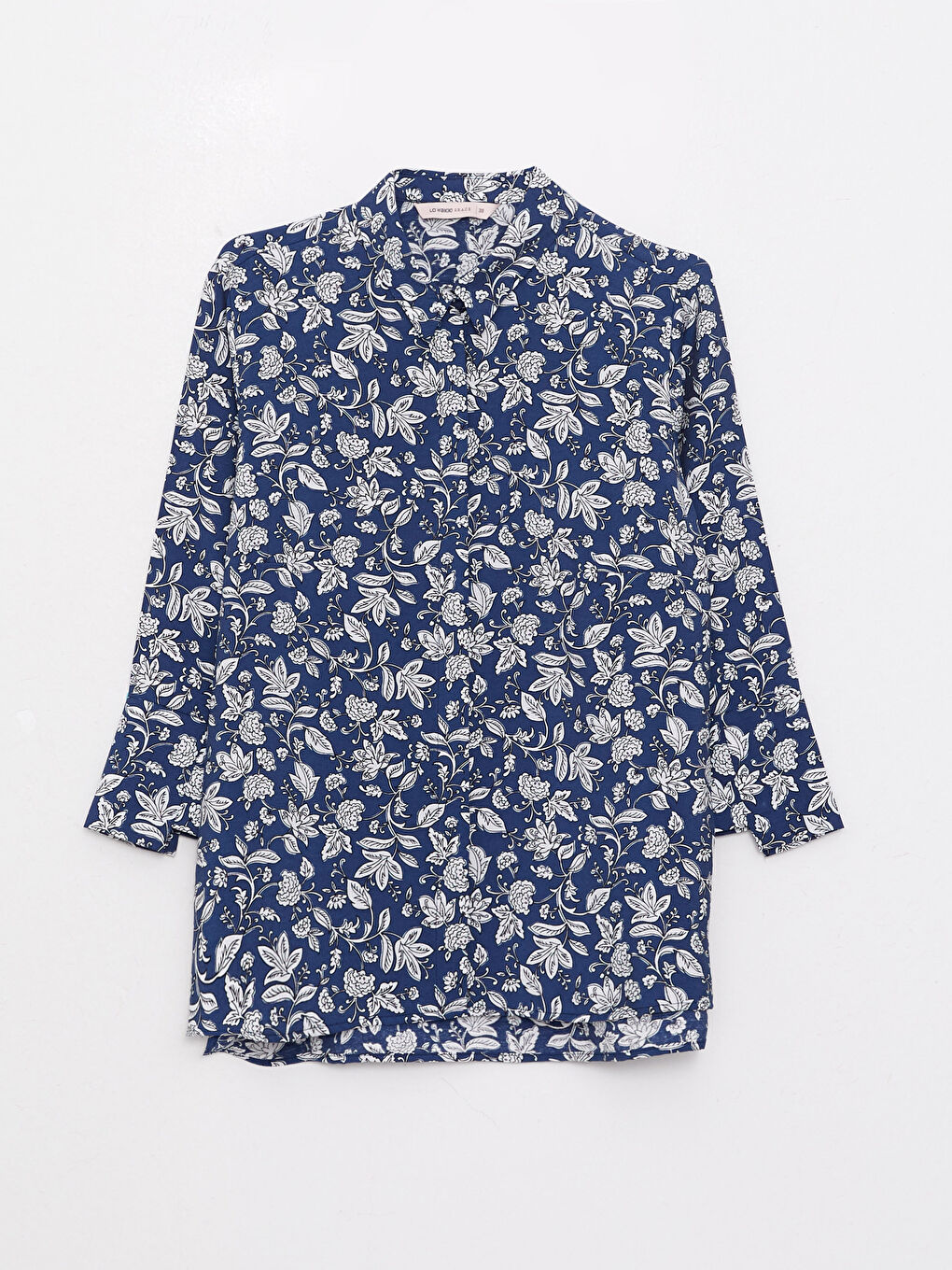 Chemise pour Femmes à Manches Longues Imprimée avec Fermeture à Boutons sur le Devant-5