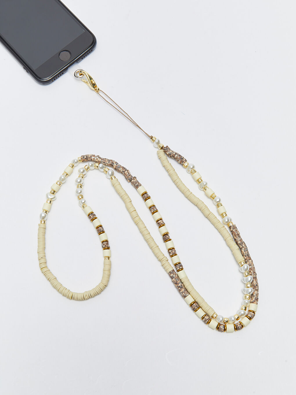 Boncuklu Telefon Askısı-2