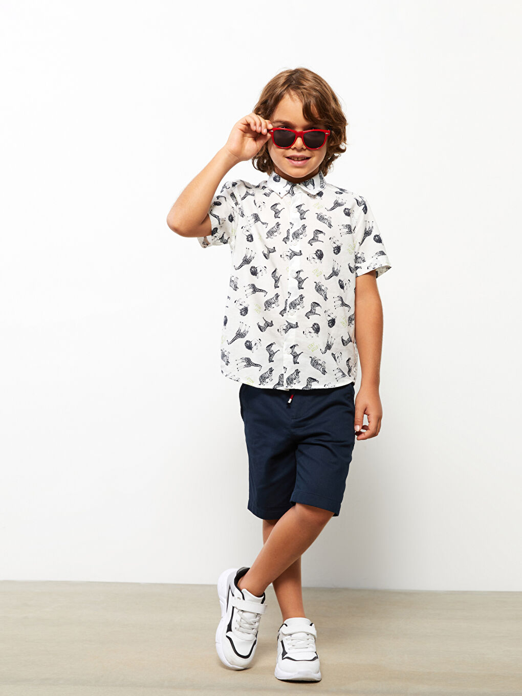 SOUTHBLUE Elasticated Waist Basic Boys' Shorts -S2NH79Z4-S9P