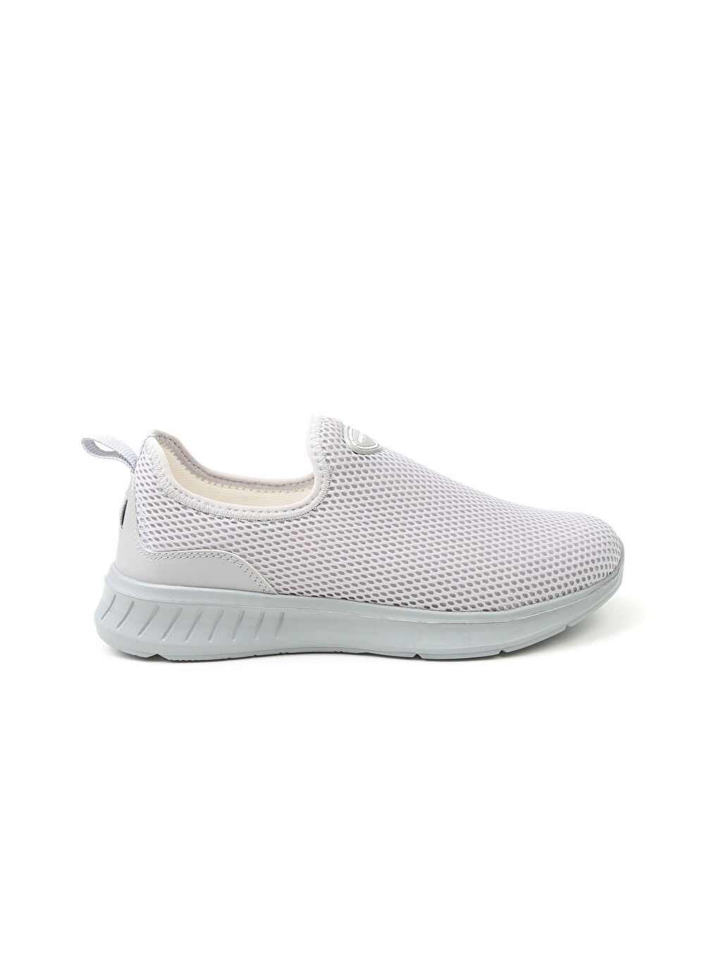 Gri File Detaylı Erkek Aktif Spor Ayakkabı