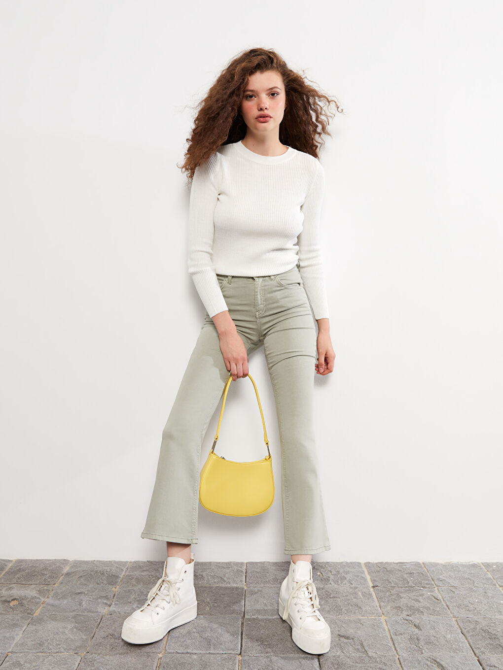 High Waist Mars Flare Women's Jeans