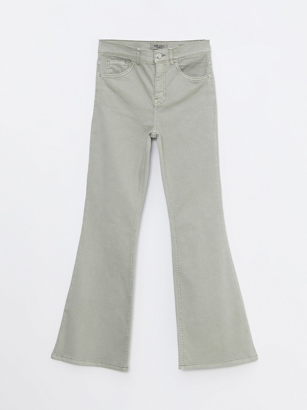 High Waist Mars Flare Women's Jeans-5