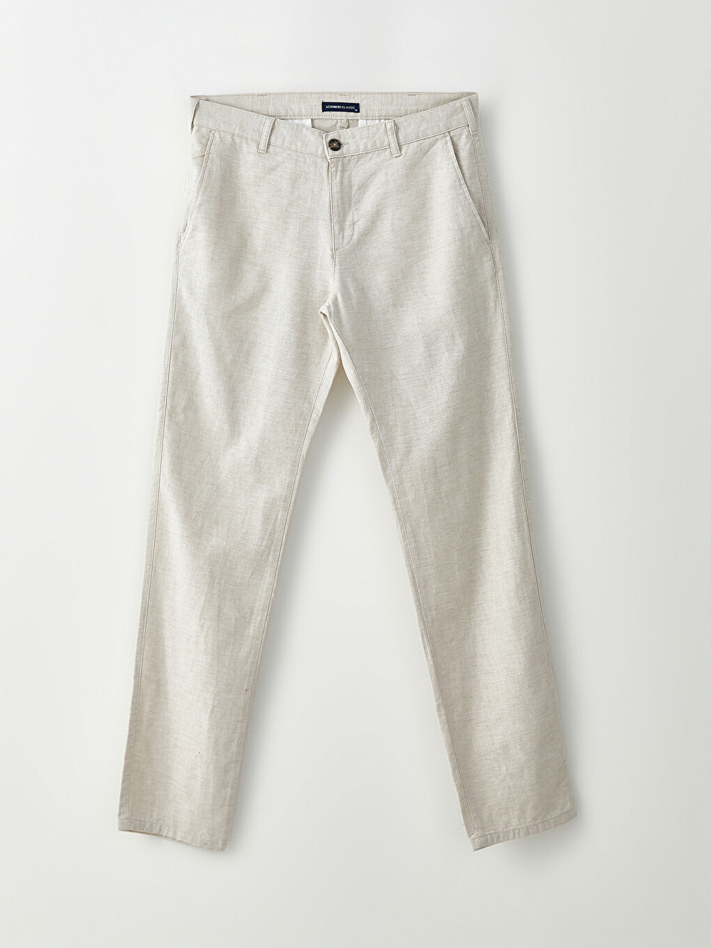 SOUTHBLUE Slim Fit Linen Men's Trousers -S2NL40Z8-FHL