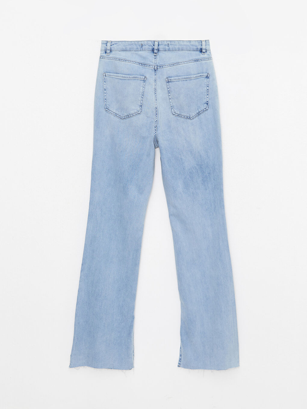 İndigo Wideleg Kadın Jean Pantolon-6