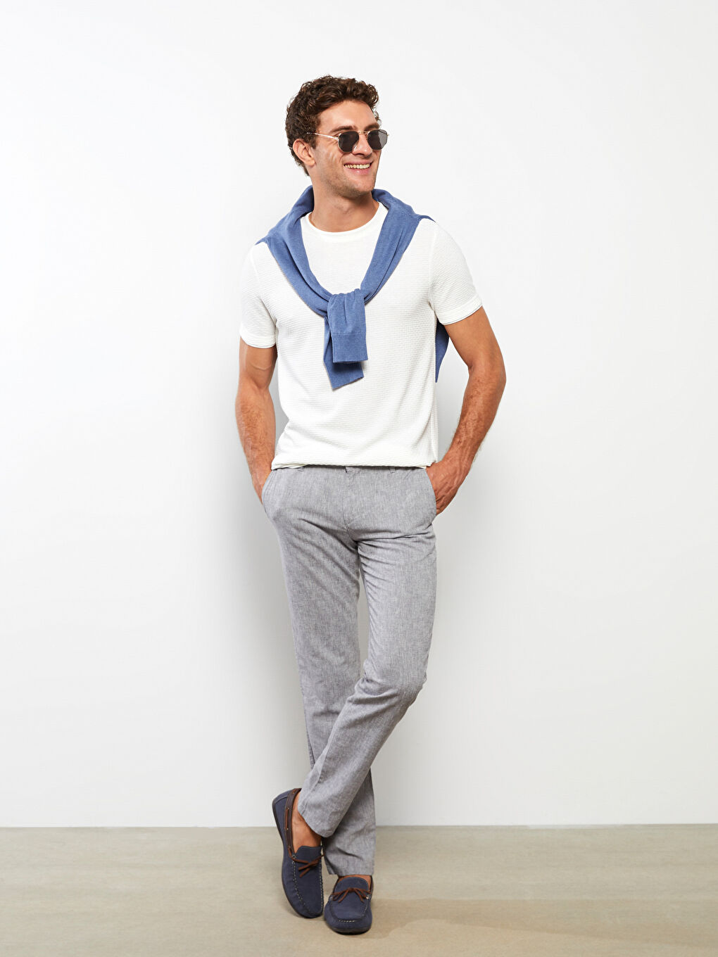 SOUTHBLUE Schmal Geschnittene Leinenhose Für Herren -S2NL52Z8-CUZ