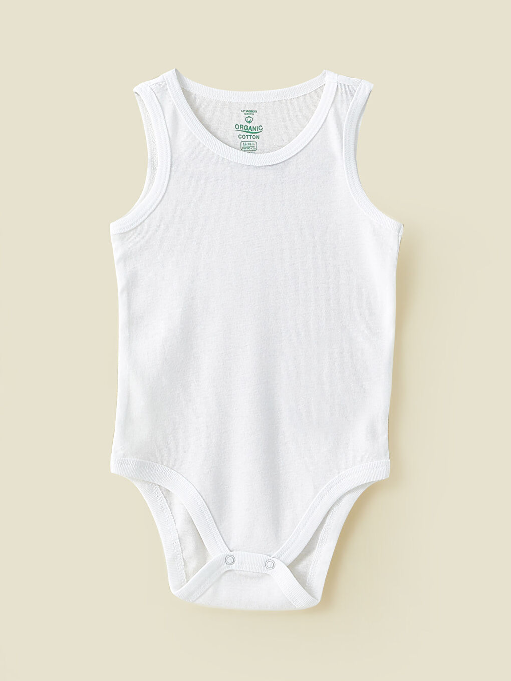 Crew Neck Basic Baby Boy Snap Bodysuit 3 Pieces-1