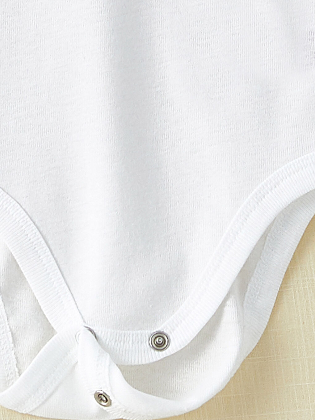 Crew Neck Basic Baby Boy Snap Bodysuit 3 Pieces-3