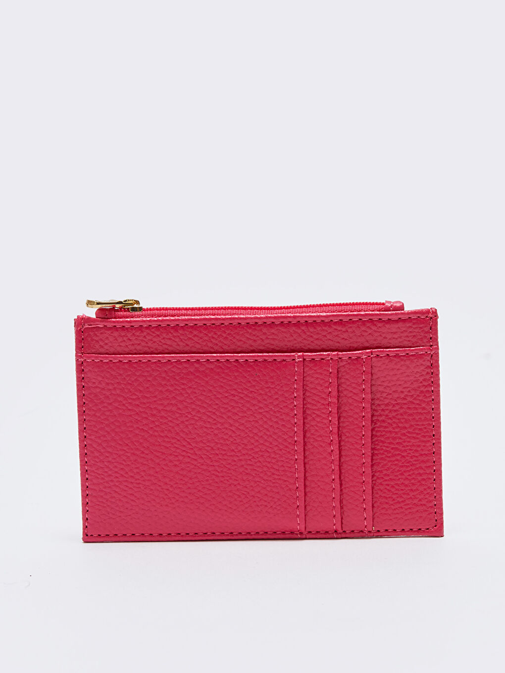 LCW ACCESSORIES Fuşya Deri Görünümlü Kadın Kartlık