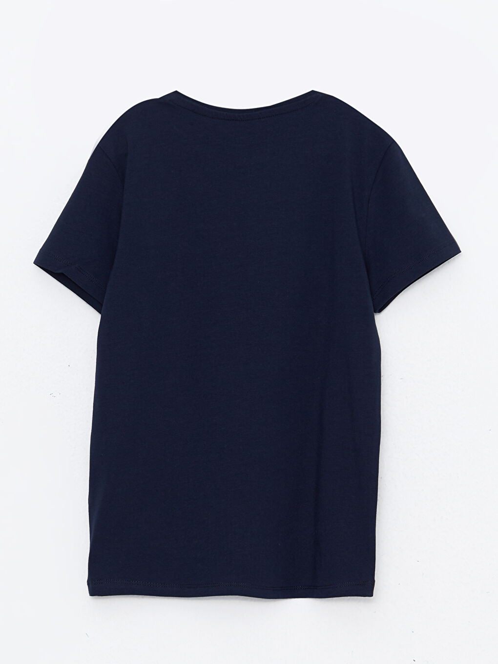 T-shirt garçon en coton à manches courtes imprimé col rond-1