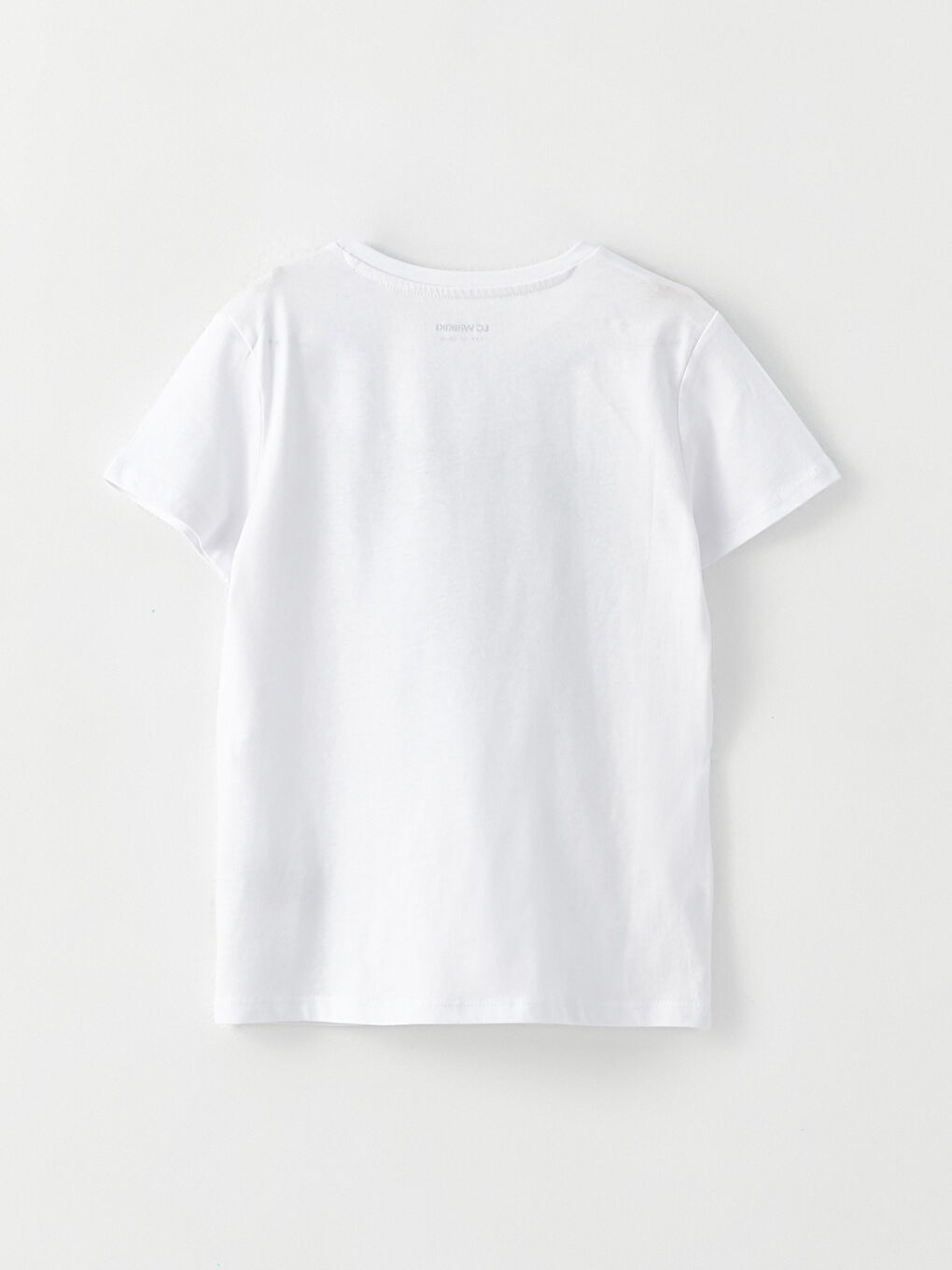 تيشيرت أولاد كم طويل مطبوع ياقة دائرية قطن-1