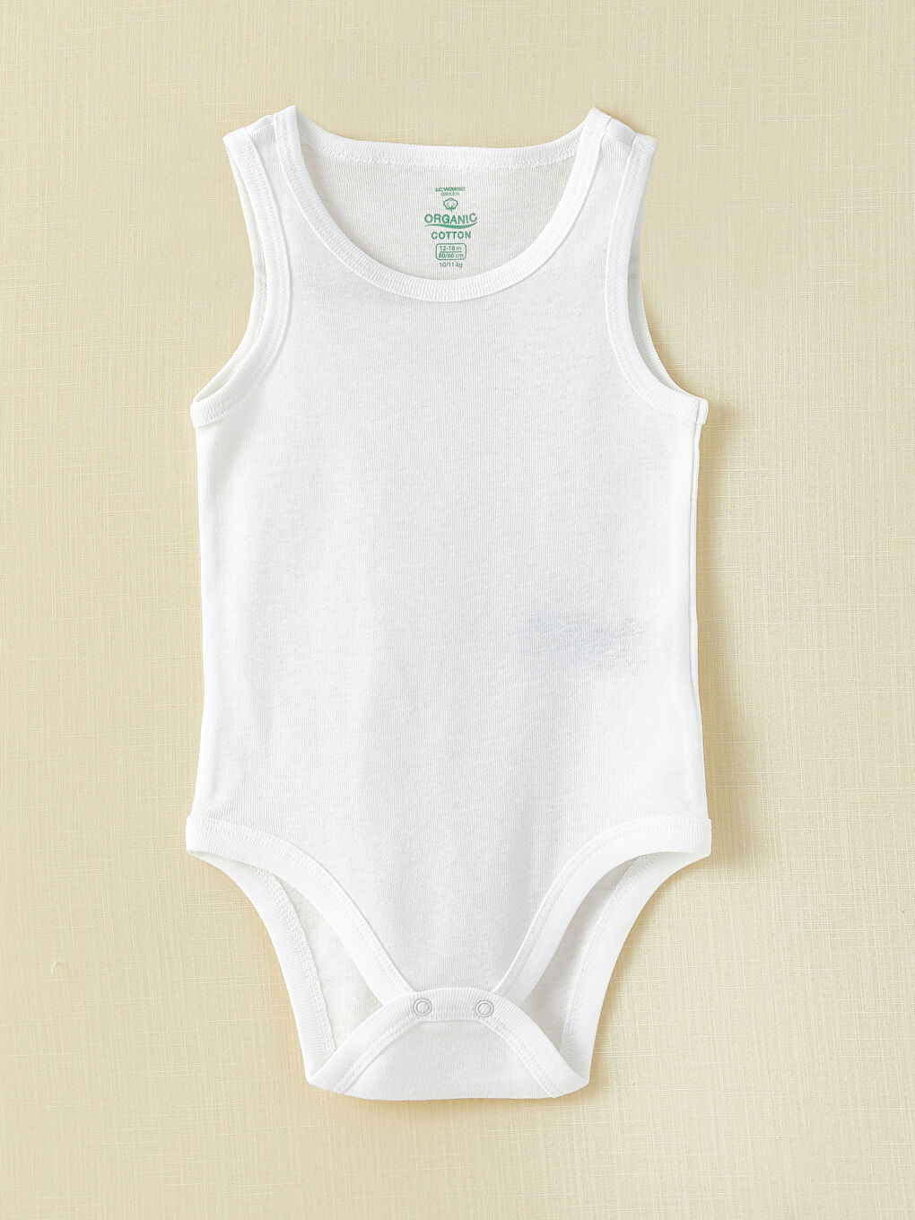 Crew Neck Basic Baby Girl Snap-On Bodysuit 3-Piece-2