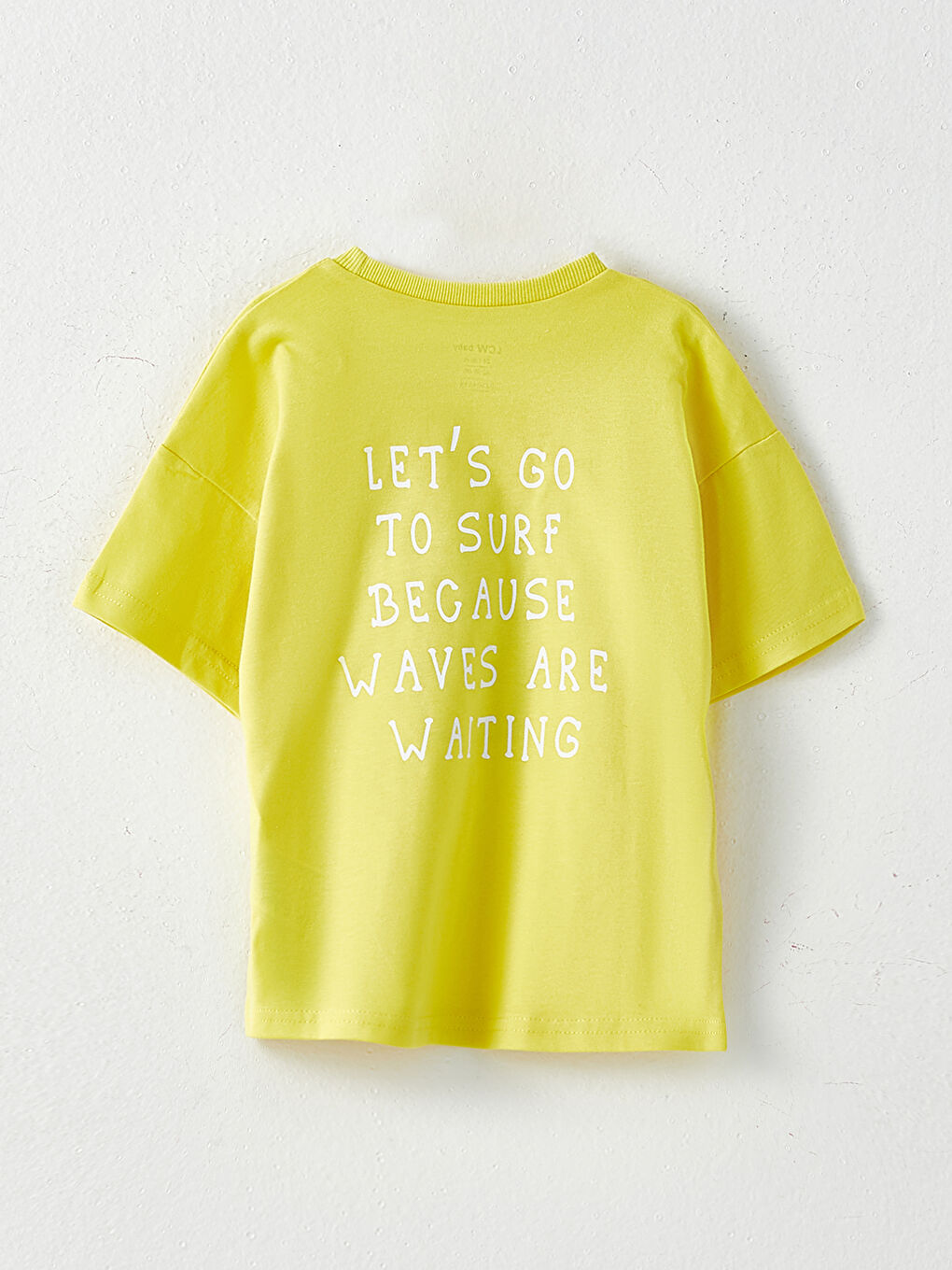 Crew Neck Short Sleeve Printed Baby Boys' T-Shirt-1