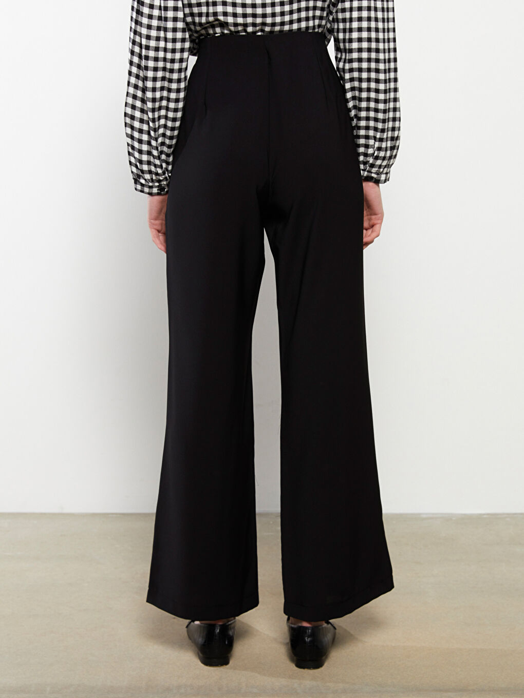 LCWAIKIKI Classic Women's Wide Leg Plain Pants -S2NN40Z8-CVL