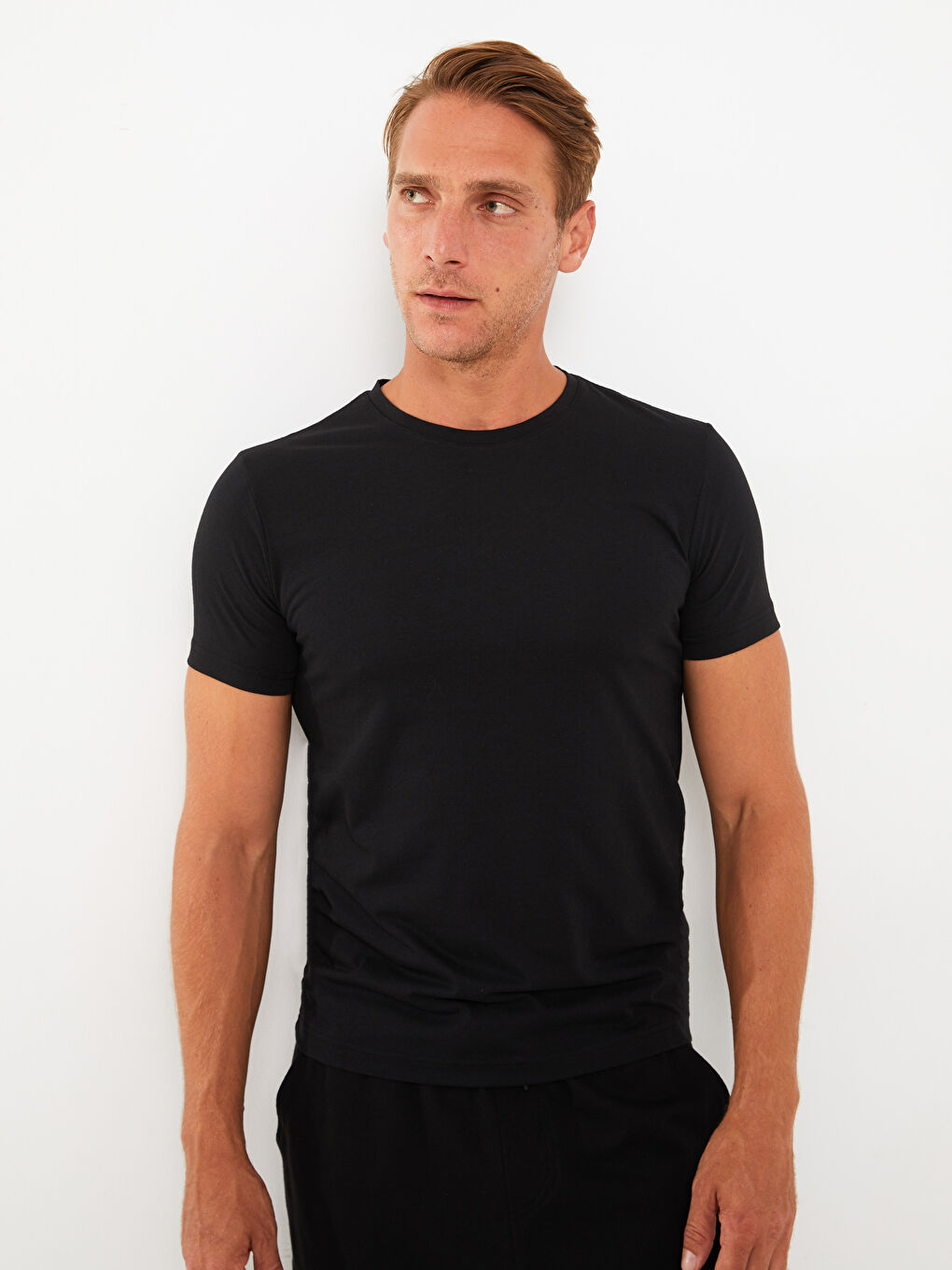 Crew Neck Jersey Men's T-Shirt