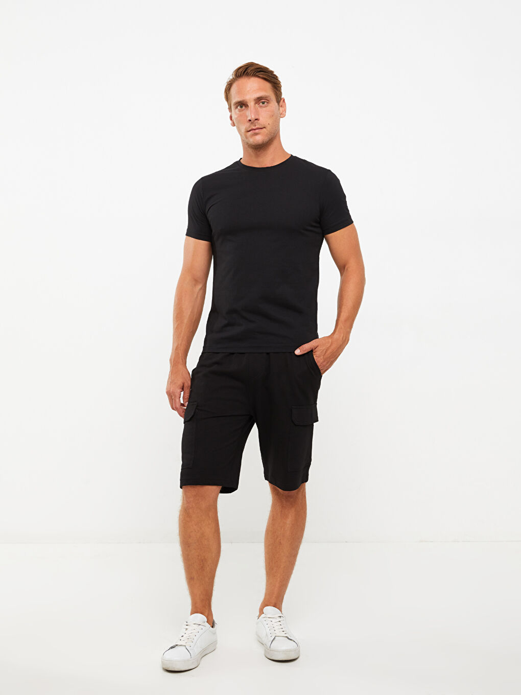 Crew Neck Jersey Men's T-Shirt-2