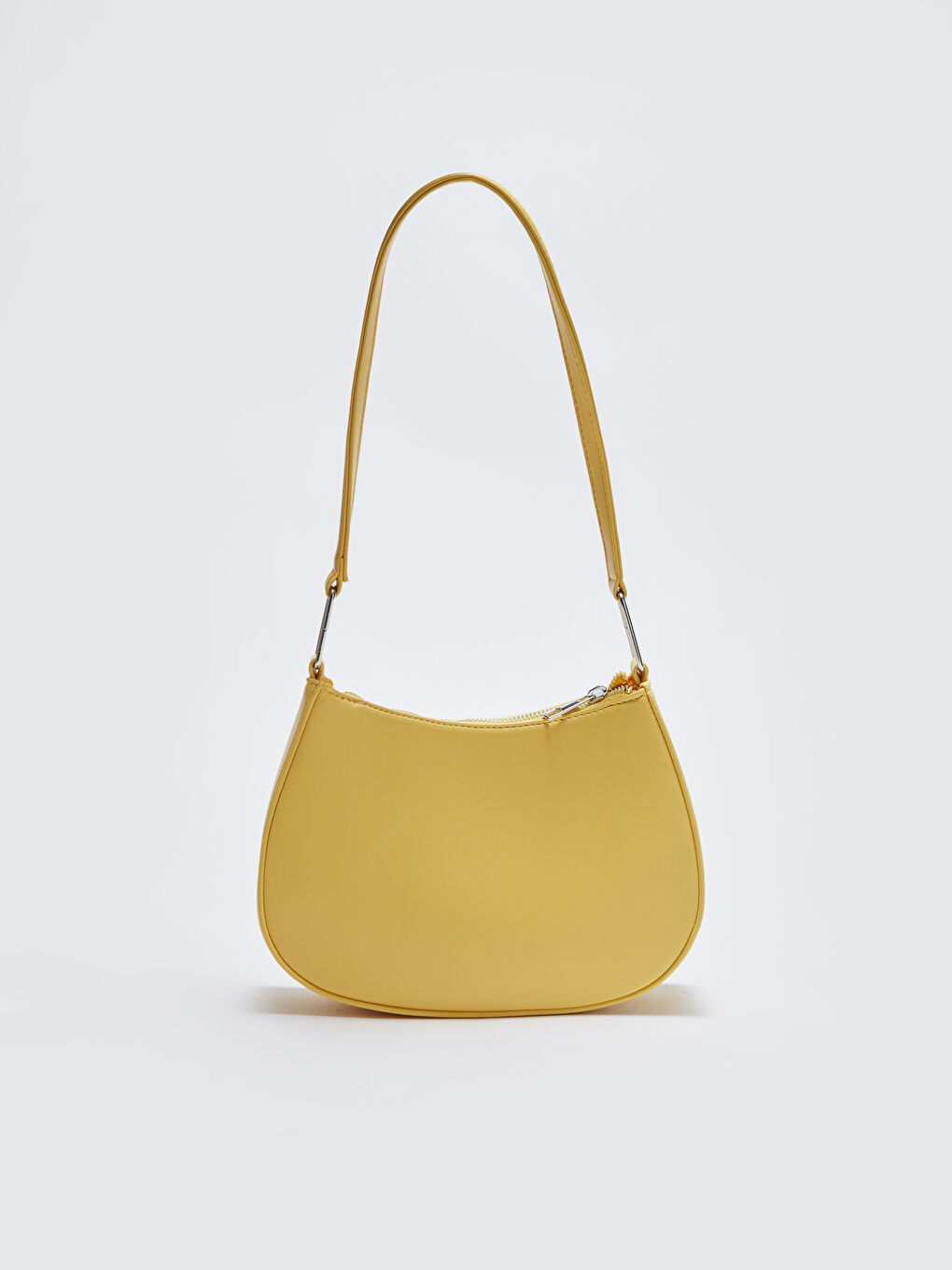 Faux Leather Women's Baguette Bag-5