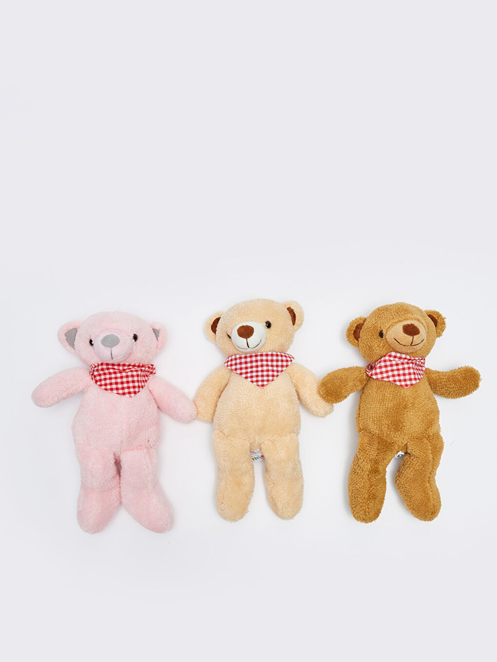 Fularlı Ayıcık Figürlü Pelüş Oyuncak-1