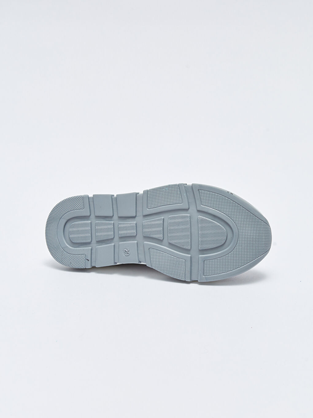 Gri File Detaylı Bilek Boy Erkek Çocuk Spor Ayakkabı-3