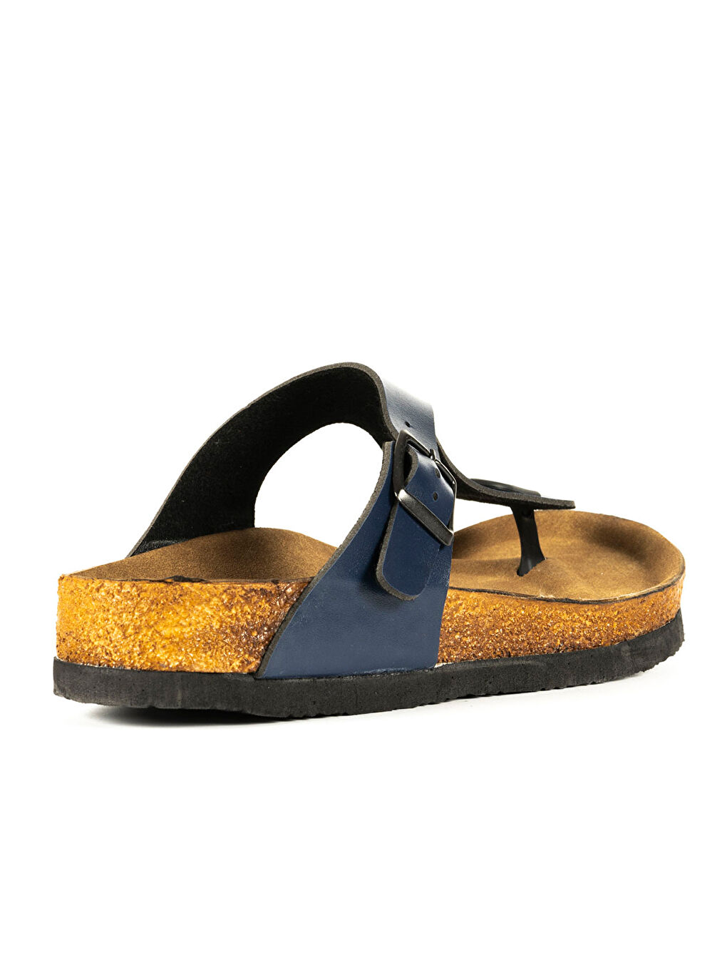 Lacivert Toka Detaylı Parmak Arası Kadın Terlik-2