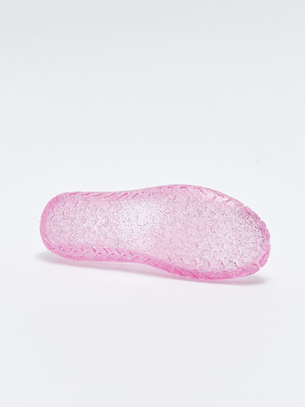 Pembe Düz Simli Kız Çocuk Deniz Ayakkabısı-3