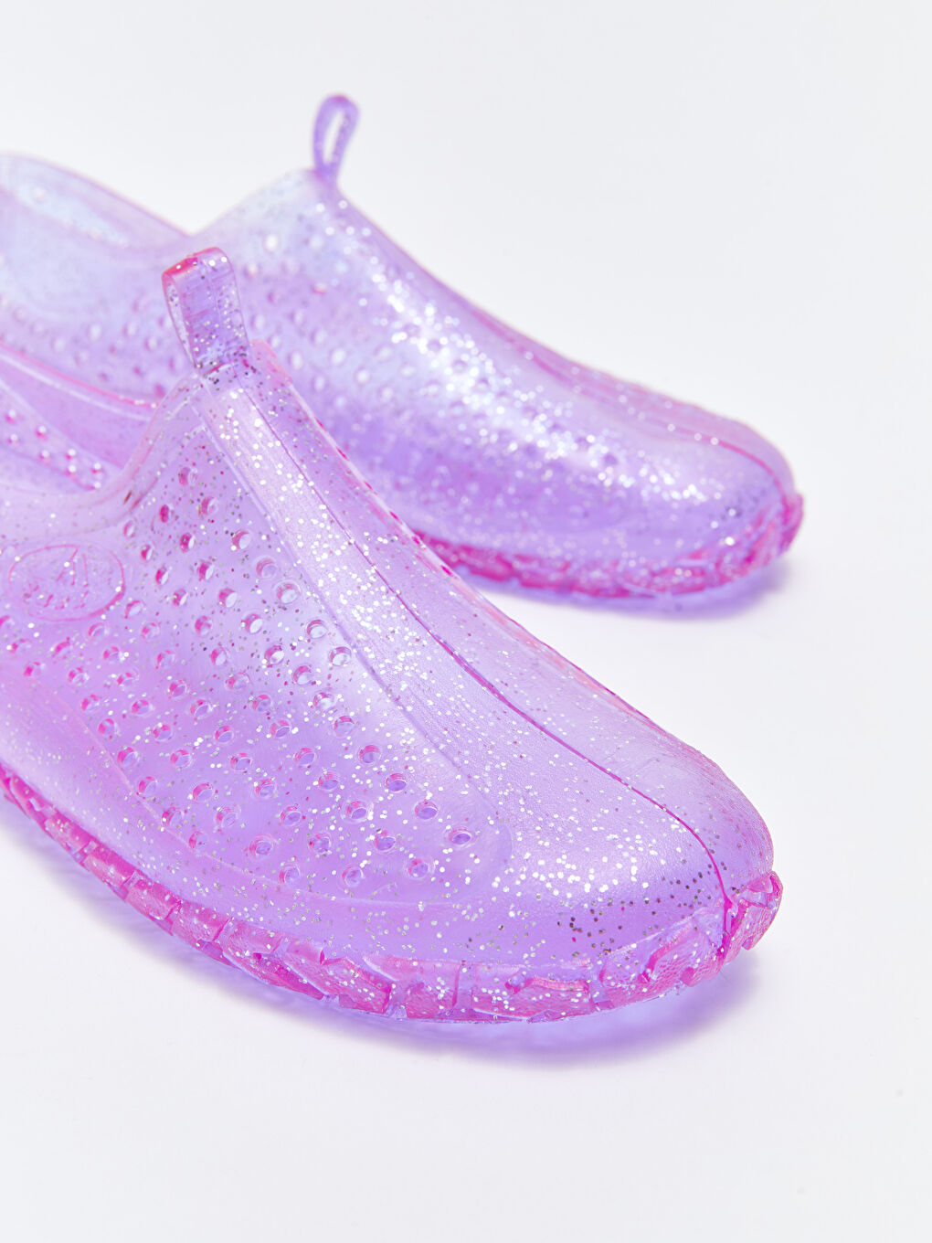 Flat Glitter Girls' Sea Shoes-2
