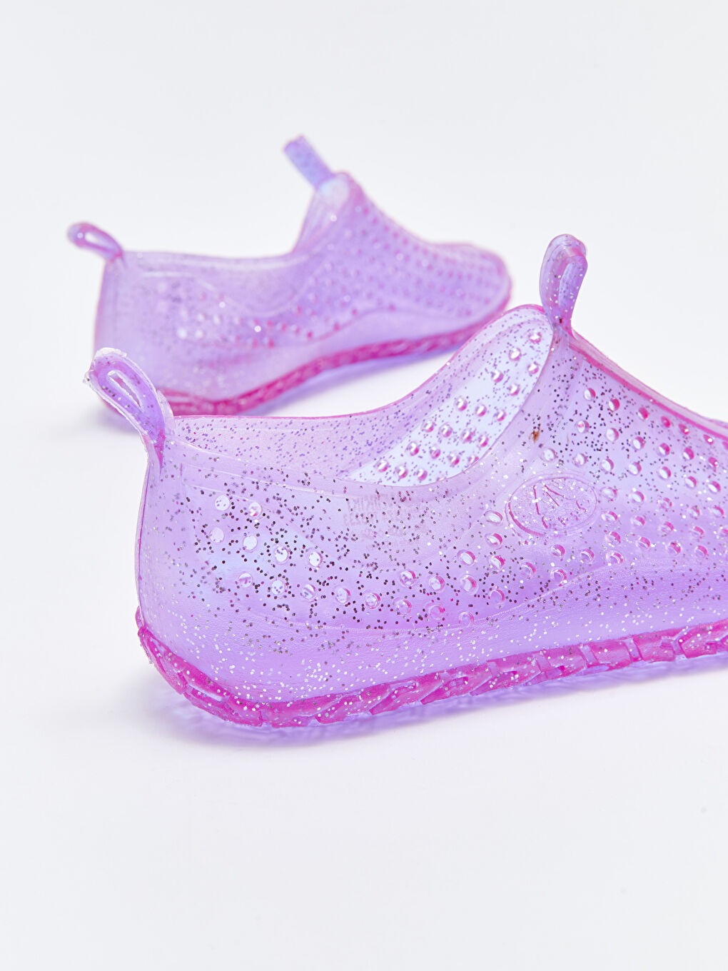 Flat Glitter Girls' Sea Shoes-4