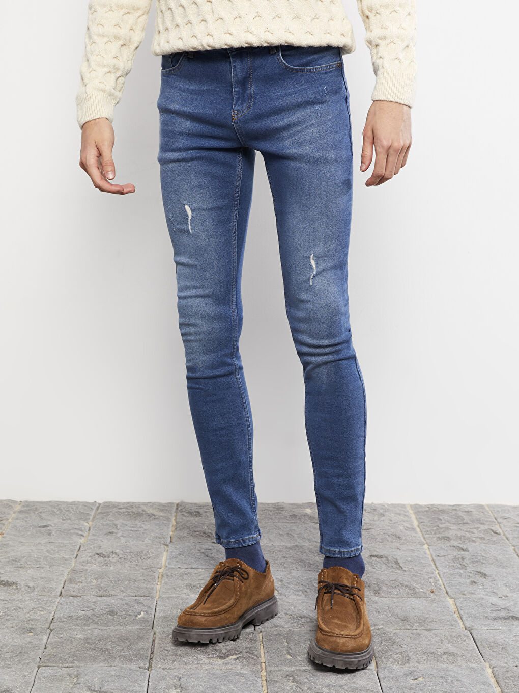 İndigo 770 Super Skinny Erkek Jean Pantolon-2