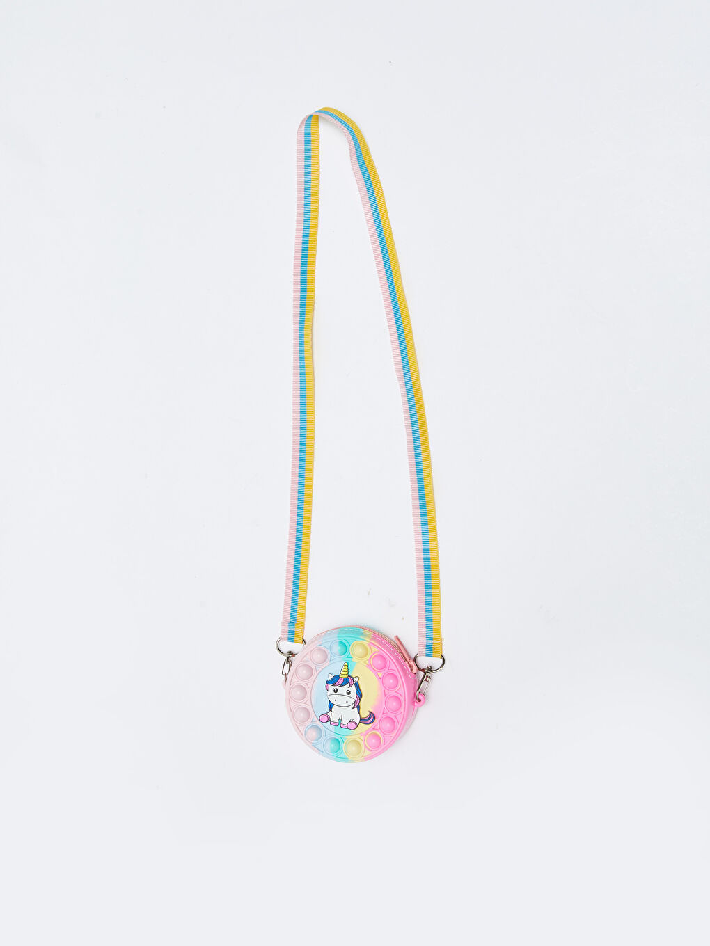 Karışık Baskılı Pop It Kız Çocuk Cüzdan-1