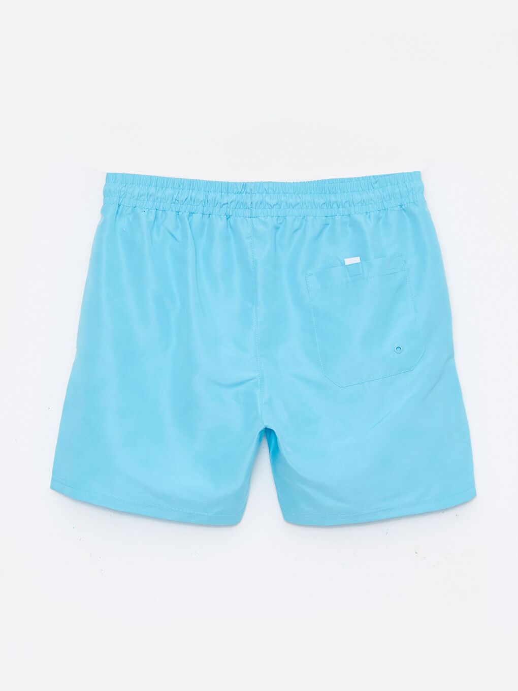 Mavi Kısa Boy Basic Erkek Deniz Şortu-6