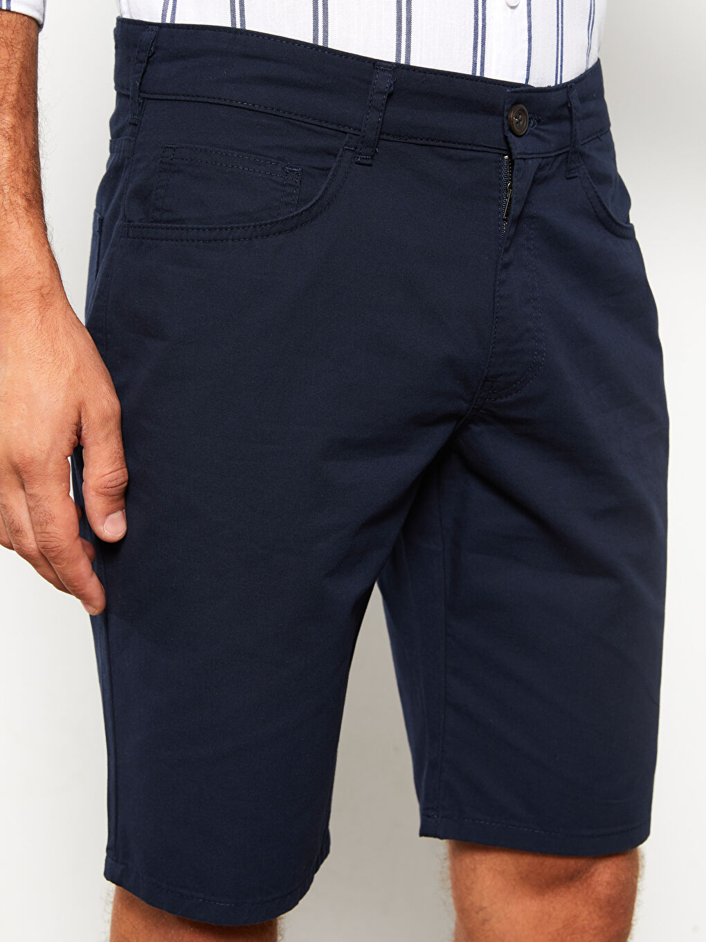 Standard Pattern Gabardine Men's Shorts -S2O095Z8-RBY