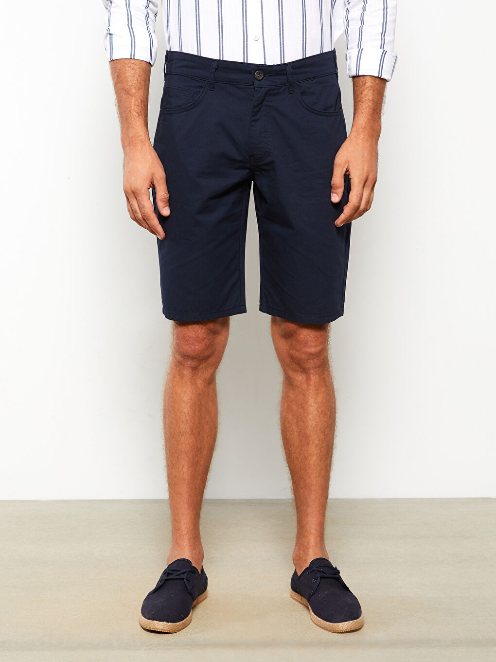 Standard Pattern Gabardine Men's Shorts -S2O095Z8-RBY