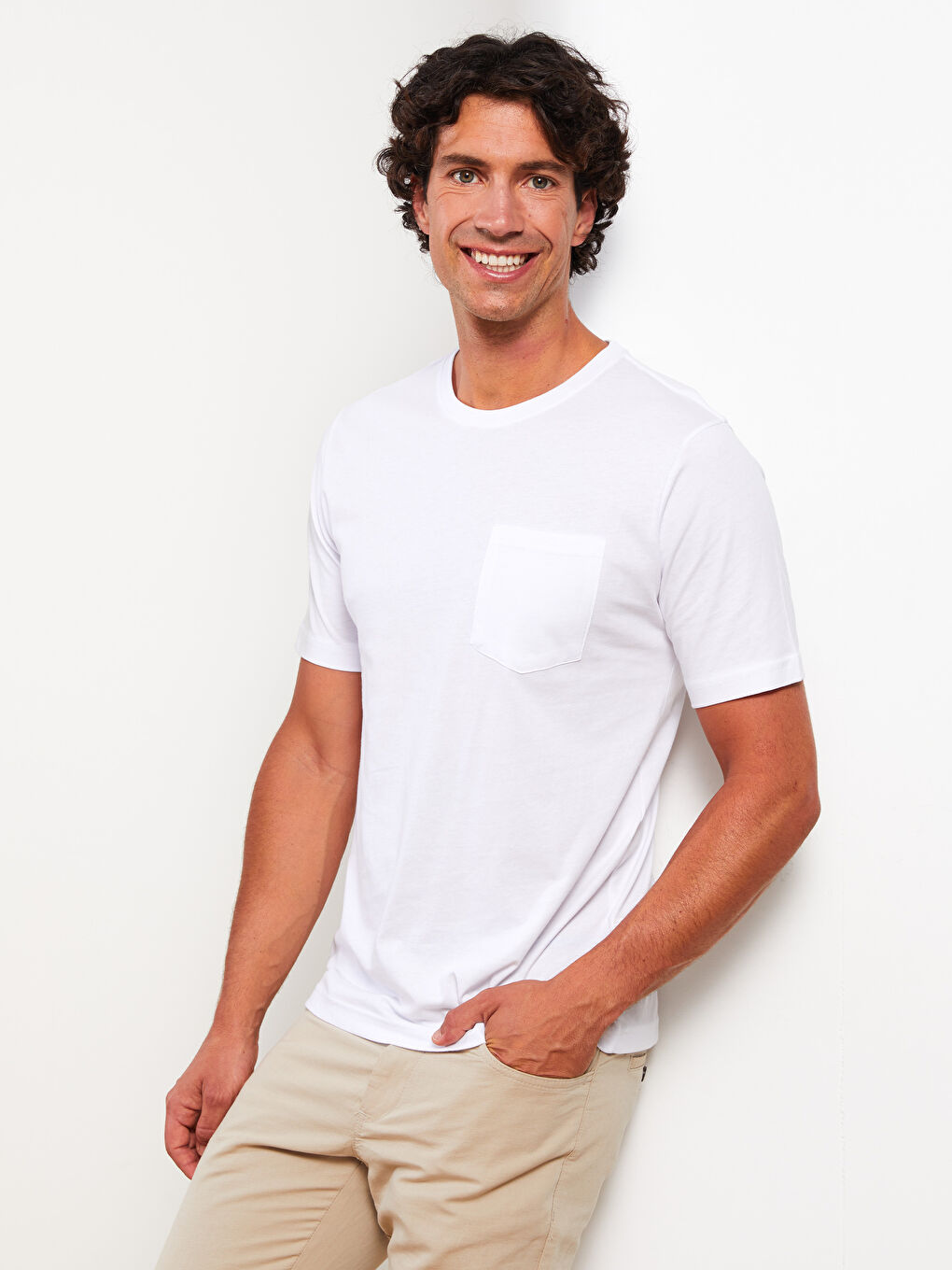 Crew Neck Jersey Men's T-Shirt